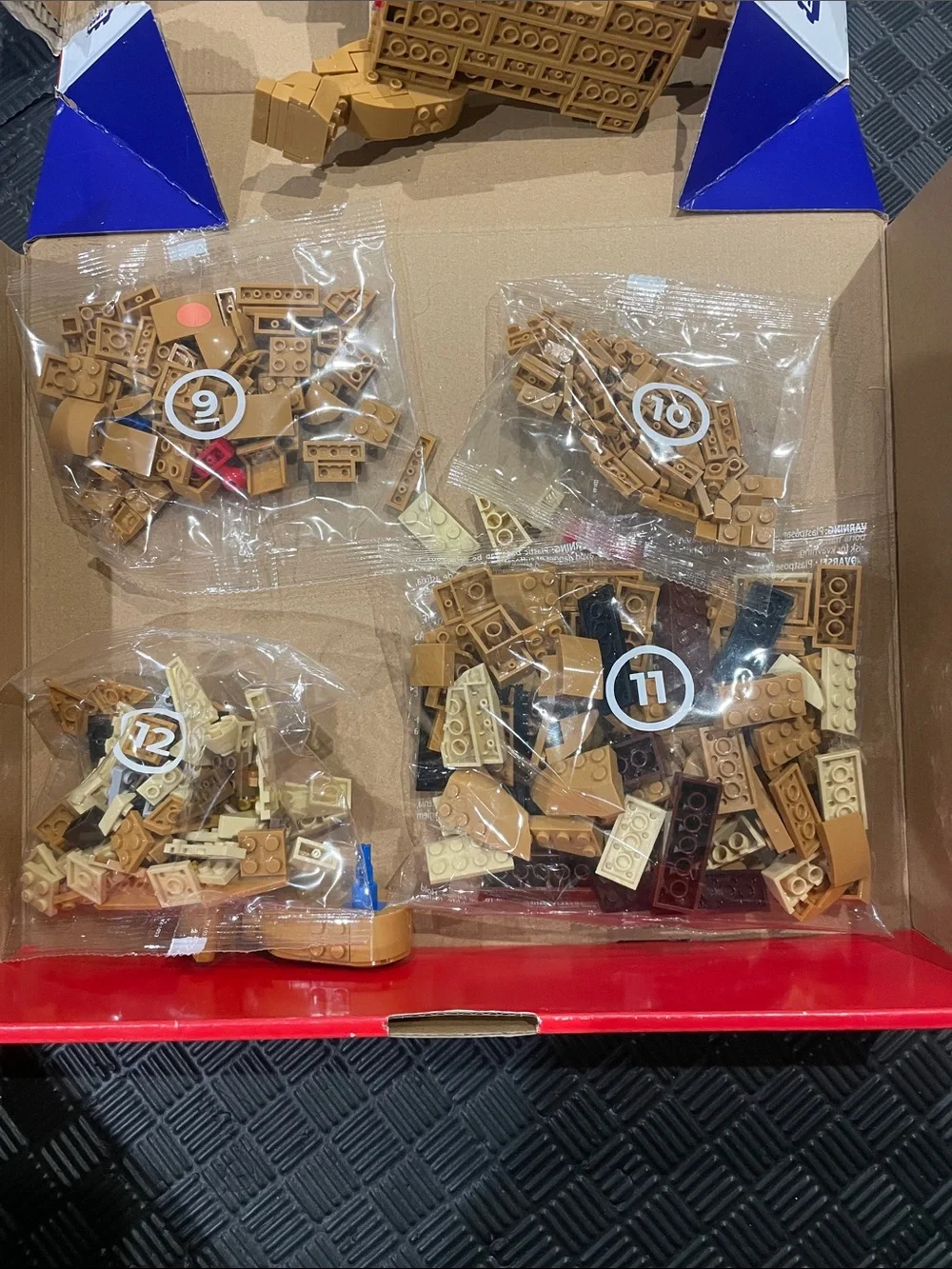 Pokémon Jumbo Eevee Mega Blocks Building Set - Partially Built
